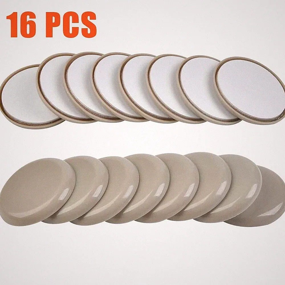 16pcs Heavy Duty Furniture Sliders for Carpeted Floors Easy Glide & Floor Safety