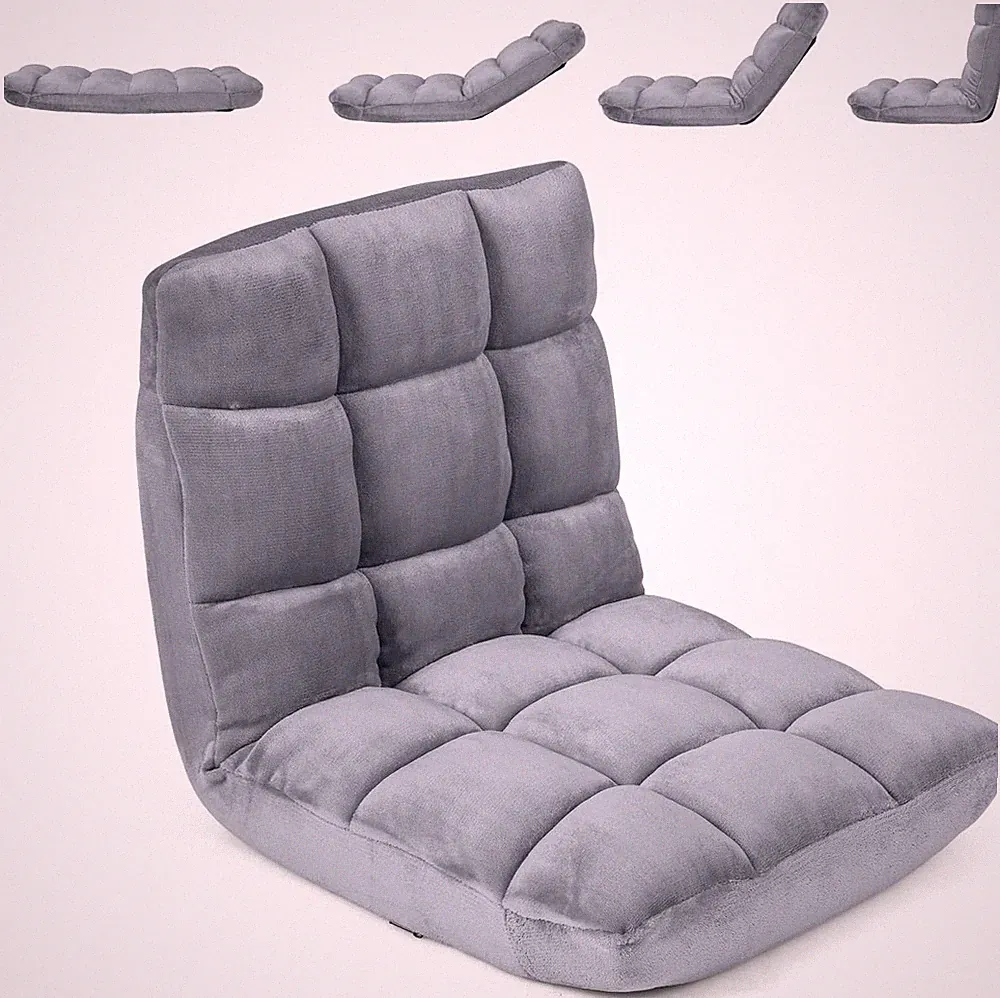 Floor Chair, Video Gaming Chairs with Back Support, Adjustable 14-Position, Allo