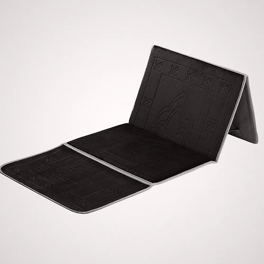 Foldable Luxury Recline Backrest Padded Prayer Mat / Rug/ Carpet / Padded Seat