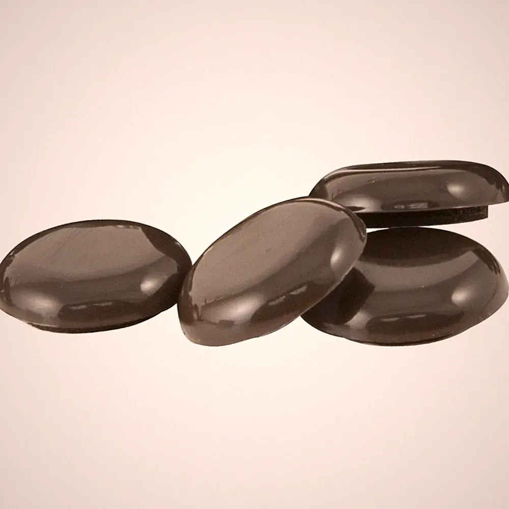 Round Self-Stick Sliders for Furniture - 4-Pack for Effortless Carpet Movement